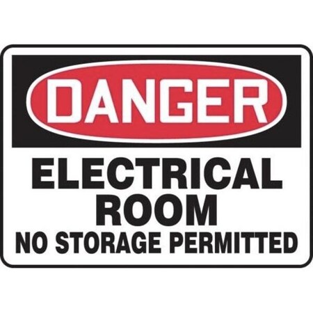 Accuform OSHA DANGER SAFETY SIGN ELECTRICAL MELC006XT MELC006XT